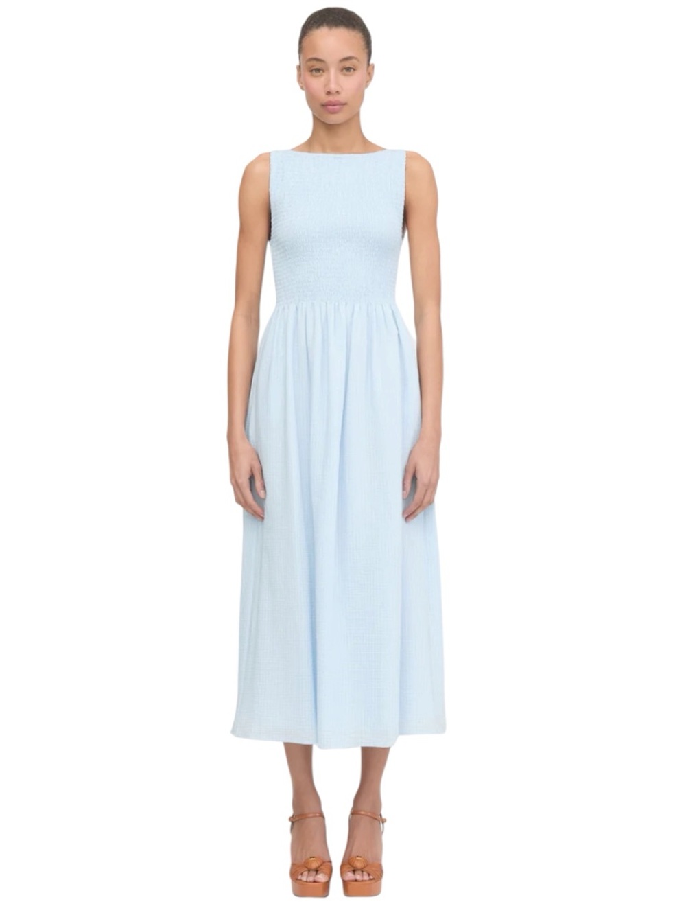 NEW Hill House Cosima Nap dress. Pale Blue. 
S. NWT